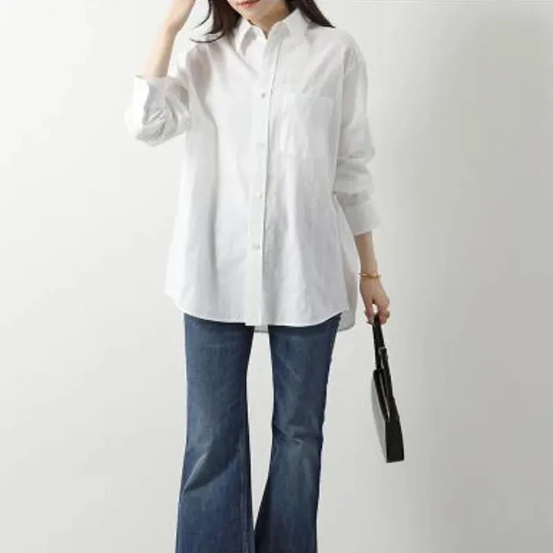 CELINE Tommy Shirt In Striped Cotton And Linen-2