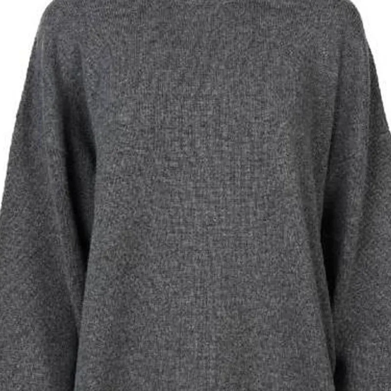 Balenciaga Logo Embroidered Knit Jumper-4