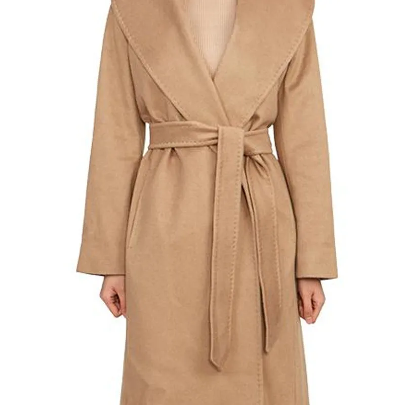 MaxMara Studio Coat Women's Khaki-4