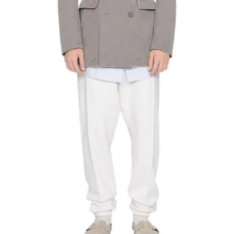 DIOR FW22 Knitted Sweatpants Men's White-3