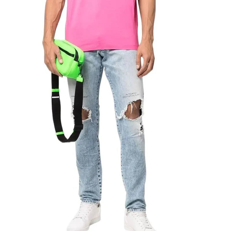 DSQUARED2 Distressed Straight leg Jeans-2