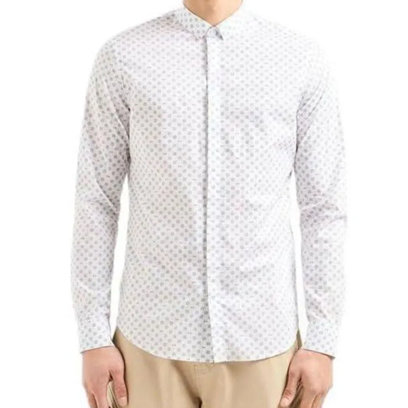ARMANI EXCHANGE Graphic print Cotton Shirt-1