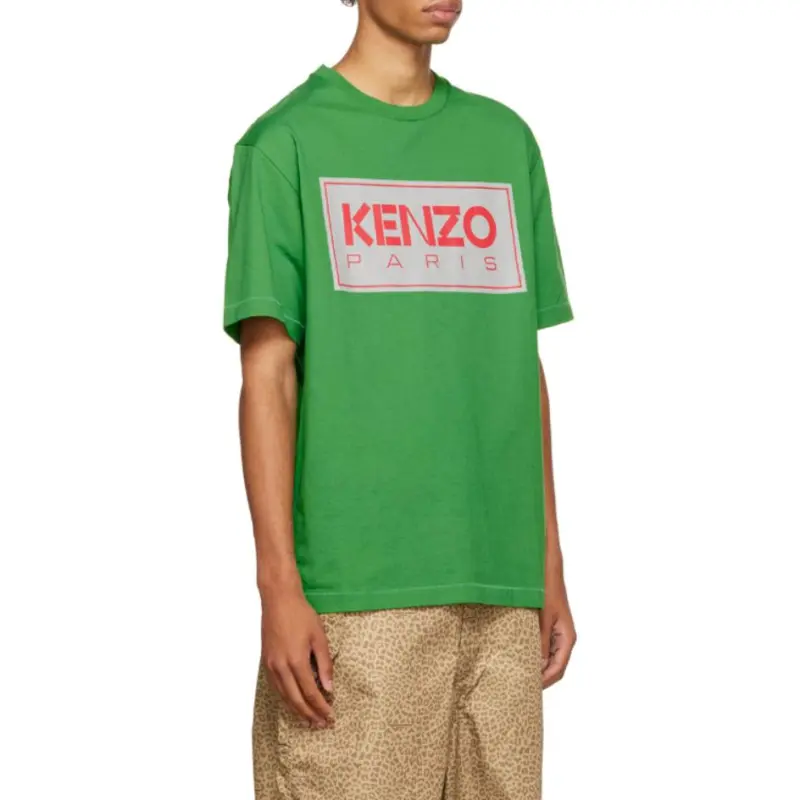 KENZO Logo print Round neck T shirt-2
