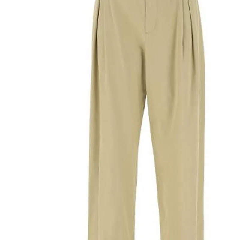 Bottega Veneta Casual Pants Women's Gray Green-6
