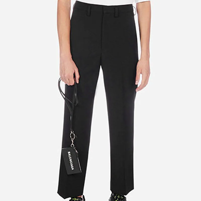 Balenciaga Cargo Pants Men Black-2