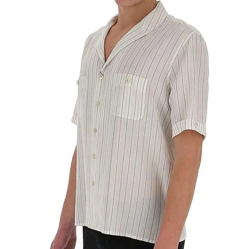 SAINT LAURENT Shirts Men Natural-6