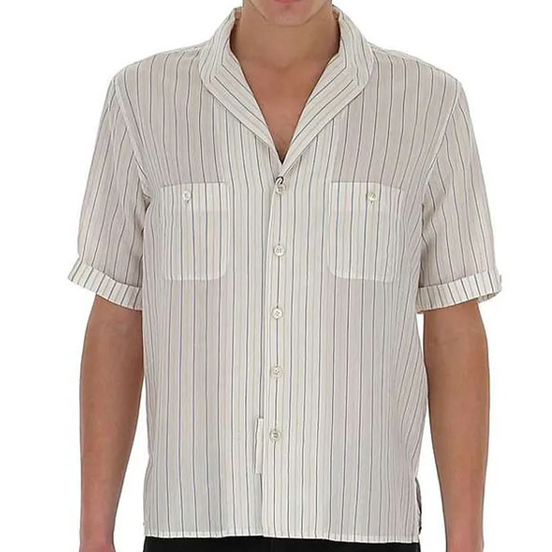 SAINT LAURENT Shirts Men Natural-2