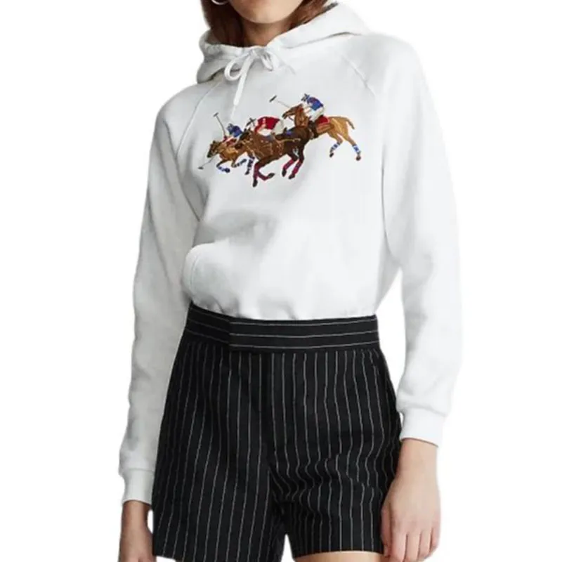 Polo Ralph Lauren FW23 Sweatshirt Women's White-2