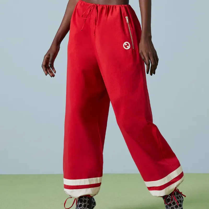 GUCCI Interlocking G Logo Pants-3
