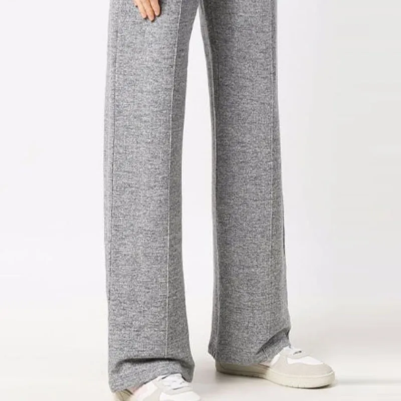 Golden Goose Star Printed Wide Leg Track Pants-5