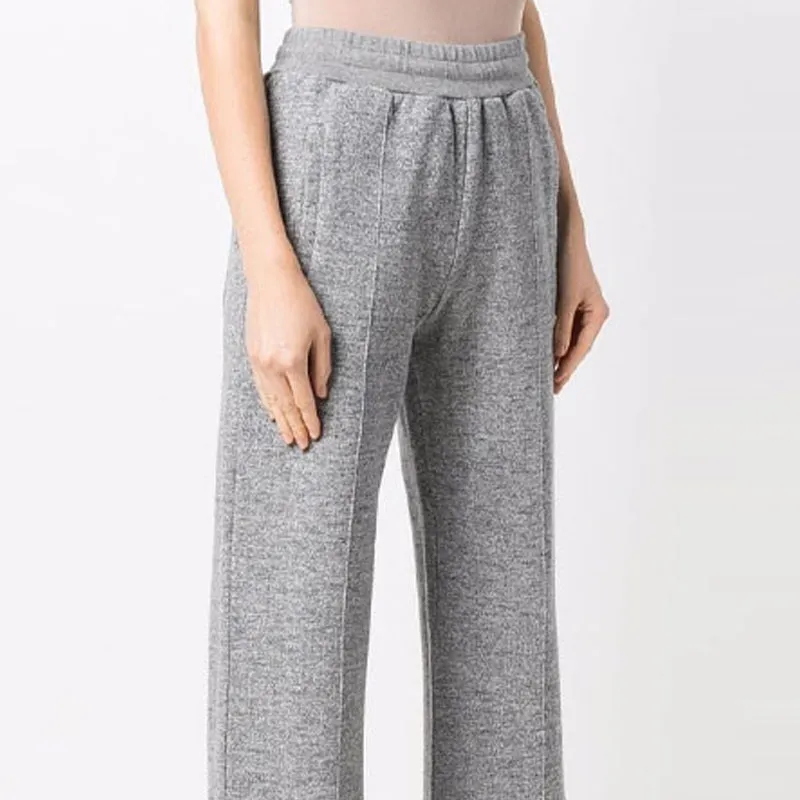 Golden Goose Star Printed Wide Leg Track Pants-4