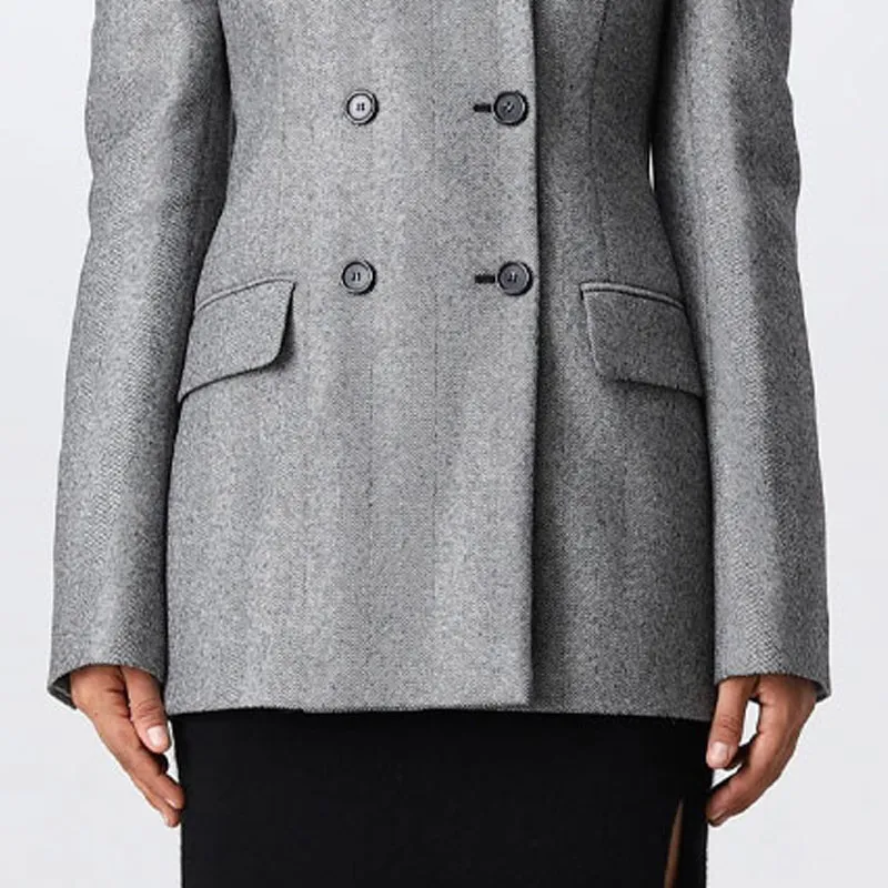 SportMax Business Suits Women's Gray-5