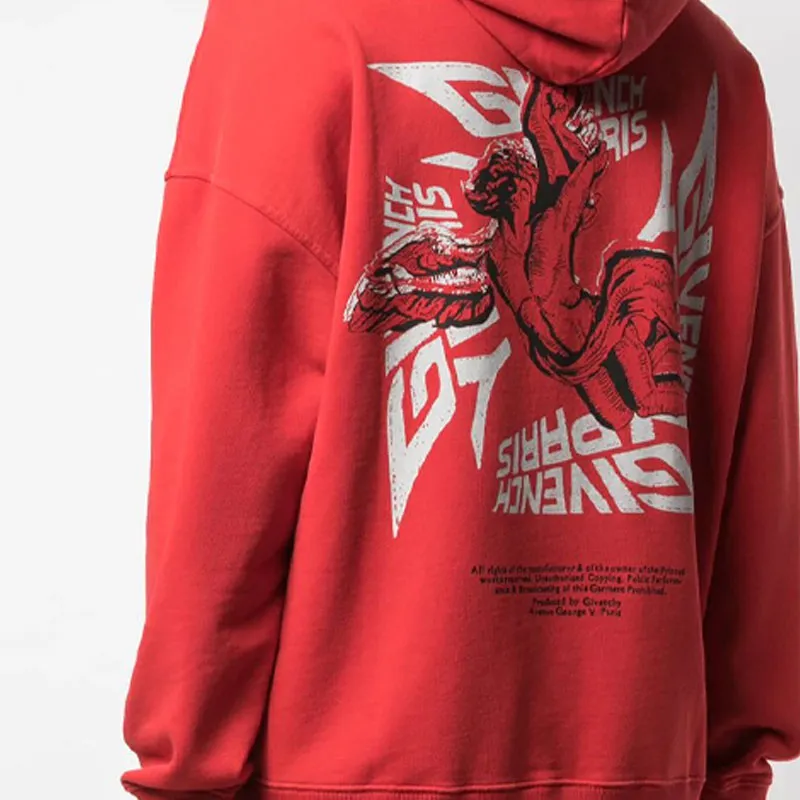 Givenchy Sweatshirts Men Red-4