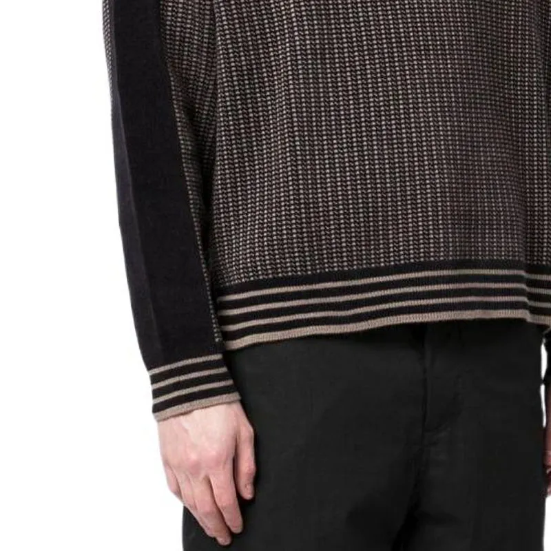 EMPORIO ARMANI Sweaters Men Brown-4