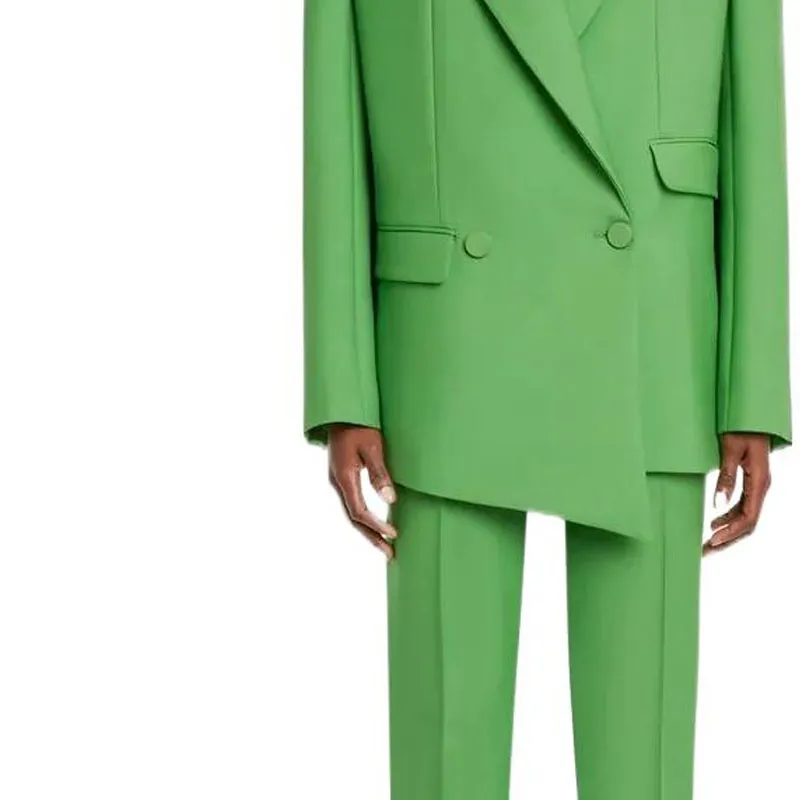 Alexander McQueen Double Breasted Asymmetric Blazer-6