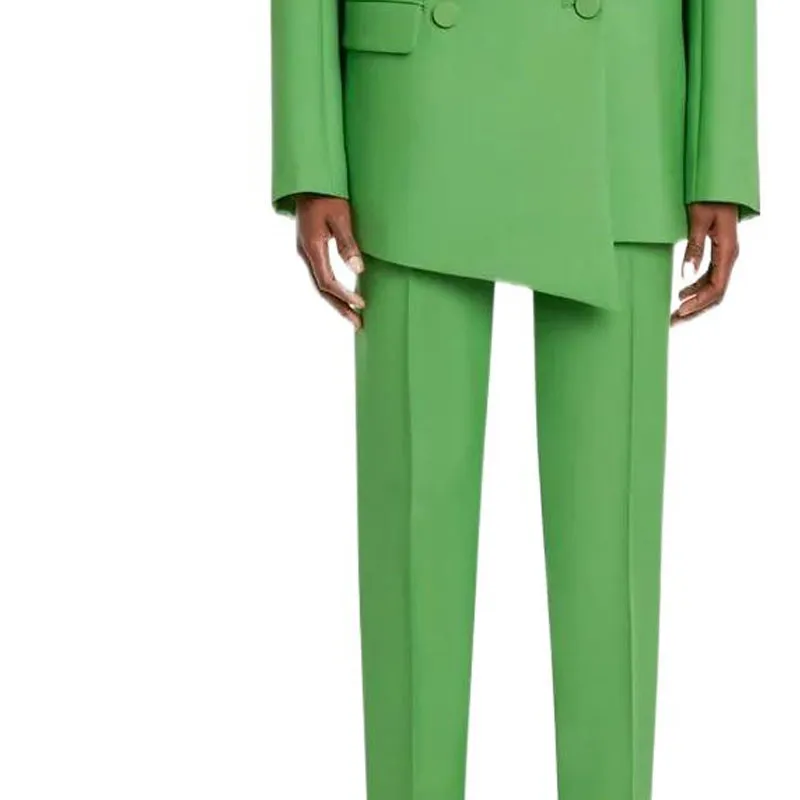 Alexander McQueen Double Breasted Asymmetric Blazer-5