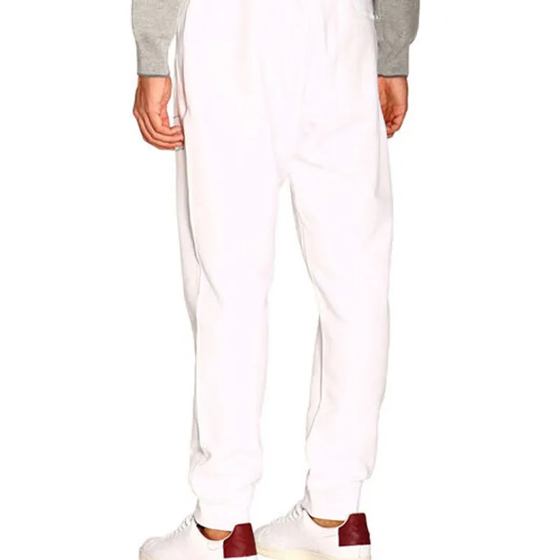EMPORIO ARMANI Knitted Sweatpants Men White-4