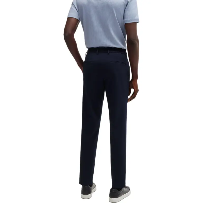 HUGO BOSS Drawstring Straight Leg Trousers-2