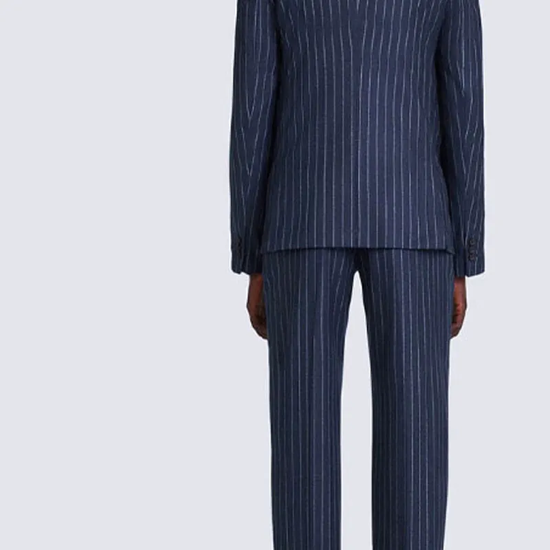 KENZO Pinstripe Single breasted Blazer-4