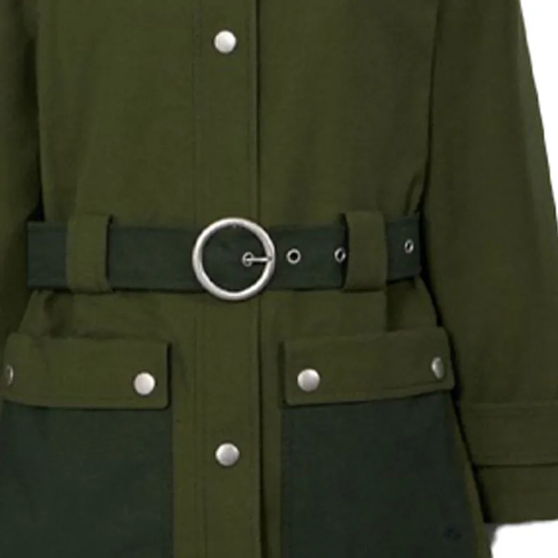COACH Jackets Women's Army Green-1