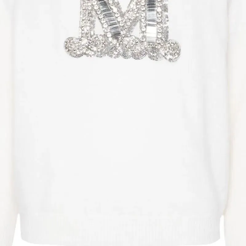 MaxMara Vicolo Crewneck Straight Hem Jumper-4