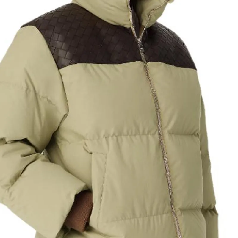 Bottega Veneta Frosted Poplin Puffer Jacket-5