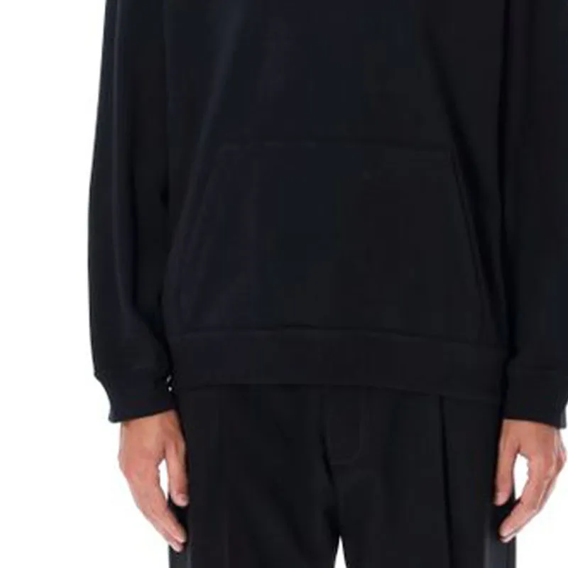 Valentino Logo Printed Drawstring Hoodie-6