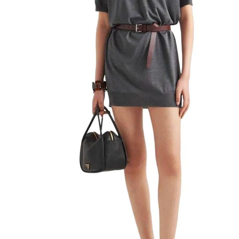 PRADA Belted Polo Dress-6