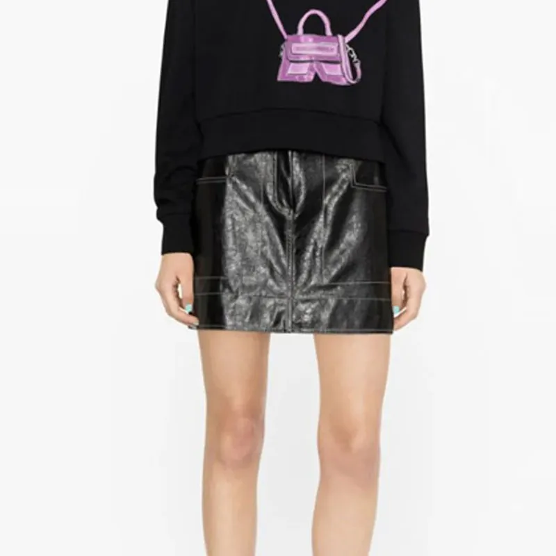 KARL LAGERFELD / Karl Lagerfeld Jeans IKON/K Bag Print Hoodie-6