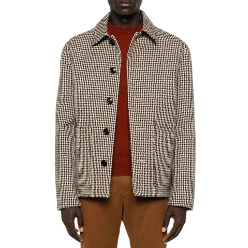 Ermenegildo Zegna Sweaters Men Brown Red-1