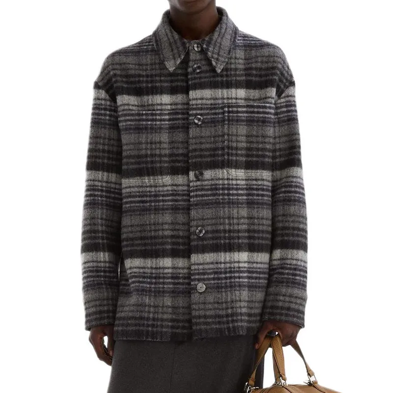 FENDI Single Breasted Striped Go To Jacket-3
