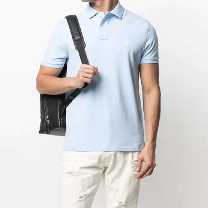 Polo Ralph Lauren Logo Embroidered Short Sleeved Polo Shirt-4