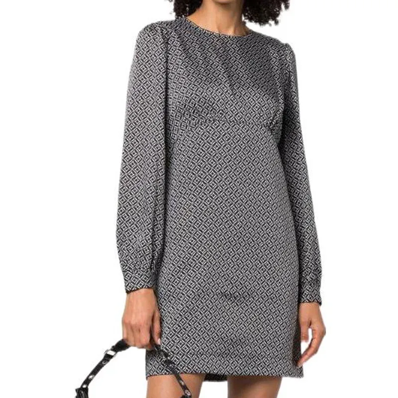 MICHAEL KORS Long Sleeved Dresses Women's Gray-2