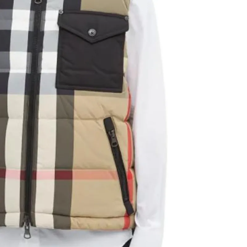 Burberry Reversible Check Puffer Gilet-5