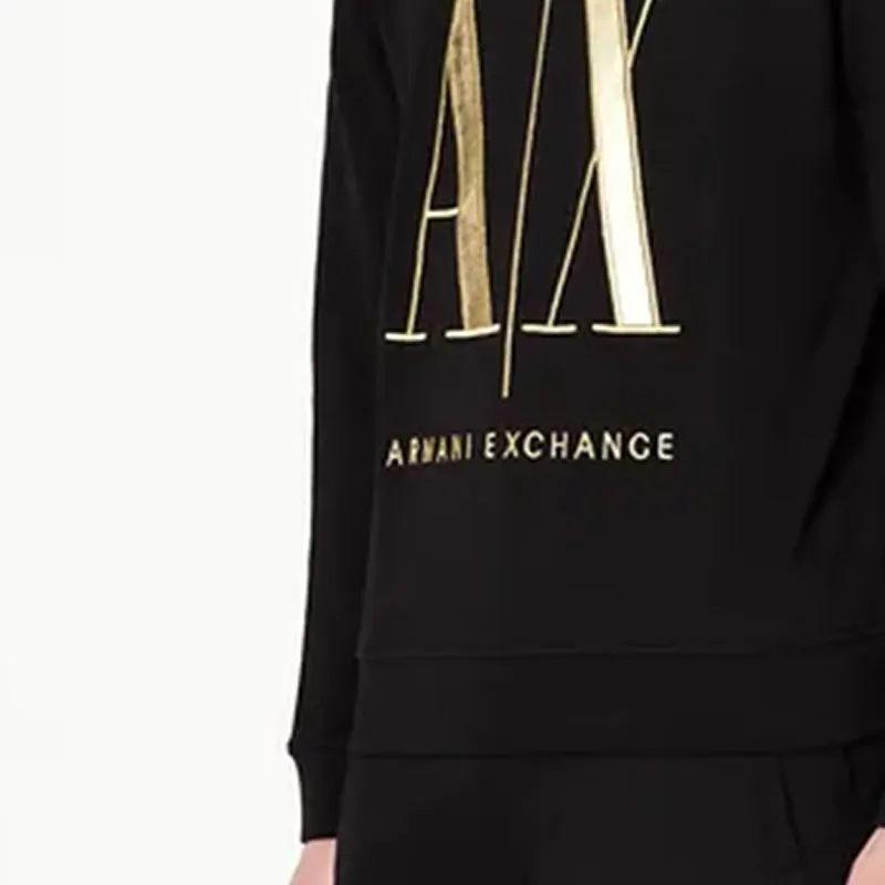 ARMANI EXCHANGE Sweatshirts Men Black-3