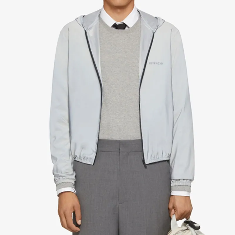 GIVENCHY SS24 Trench Coat Men's Light Blue-2