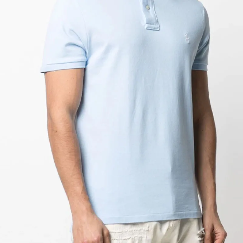 Polo Ralph Lauren Logo Embroidered Short Sleeved Polo Shirt-7