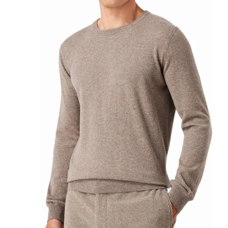GIORGIO ARMANI Mélange effect Cashmere Crew neck Jumper-2