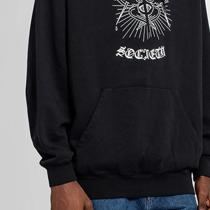 Balenciaga Gothic Logo Hoodie-6