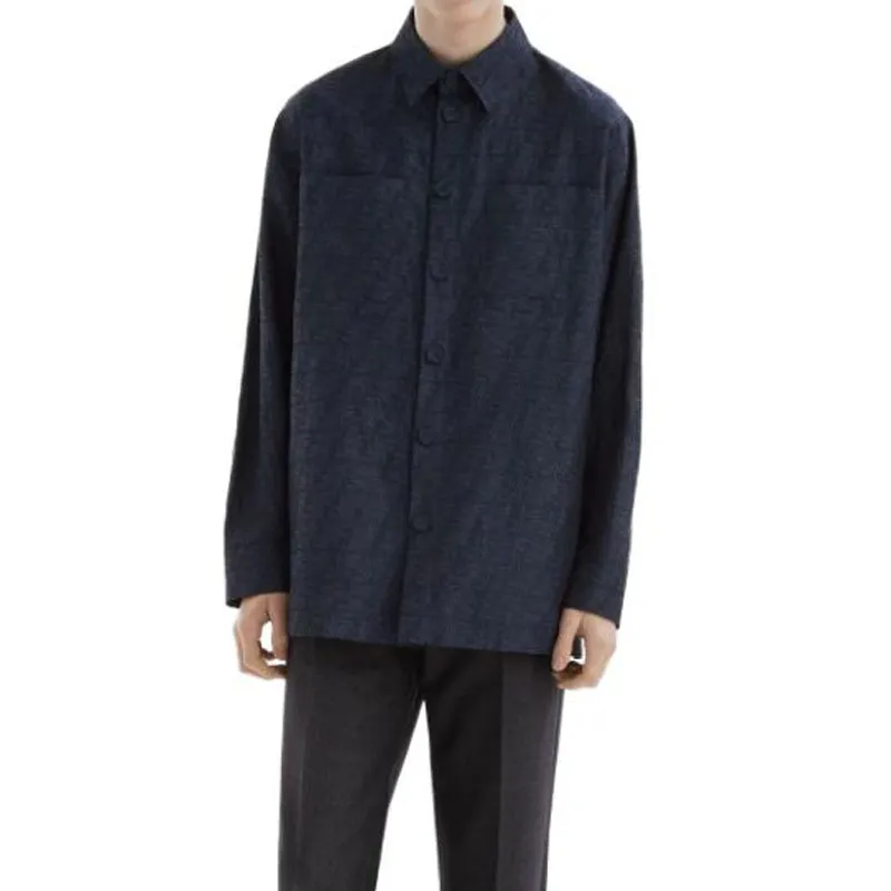 FENDI FW24 Jackets Coats Men's Blue-3