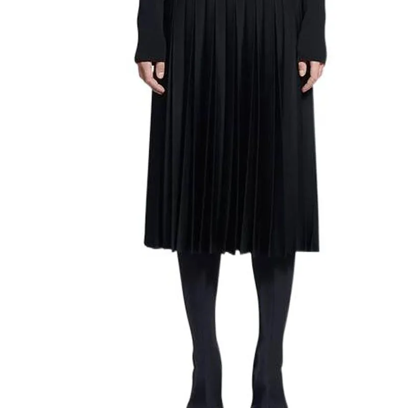 Balenciaga Casual Long Skirts Women's Black-4
