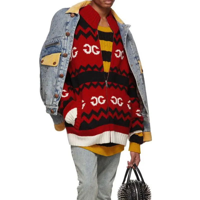 GUCCI Sweaters Men Red-3