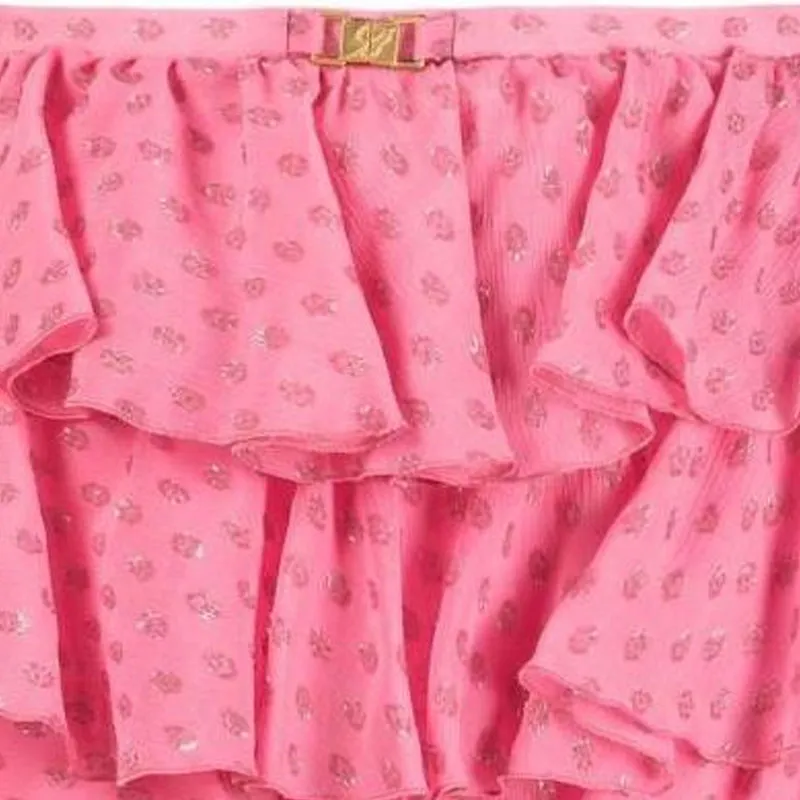 Blumarine Casual Short Skirts Women's Pink-4