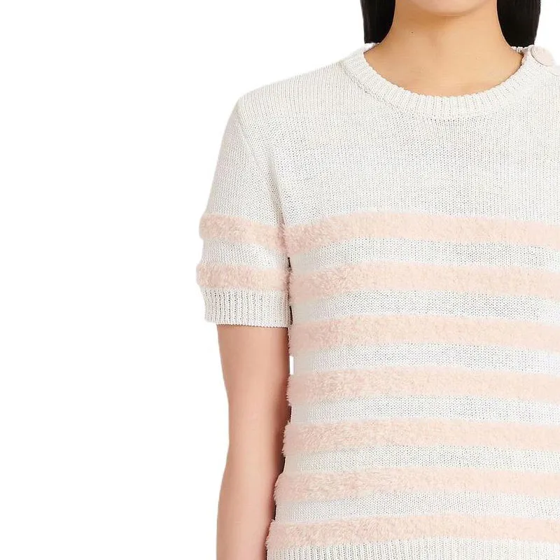 BALMAIN T Shirts Women's White-6