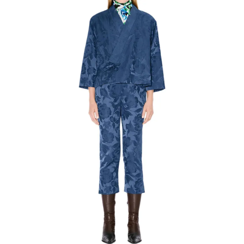 KENZO Peonies Trousers-2