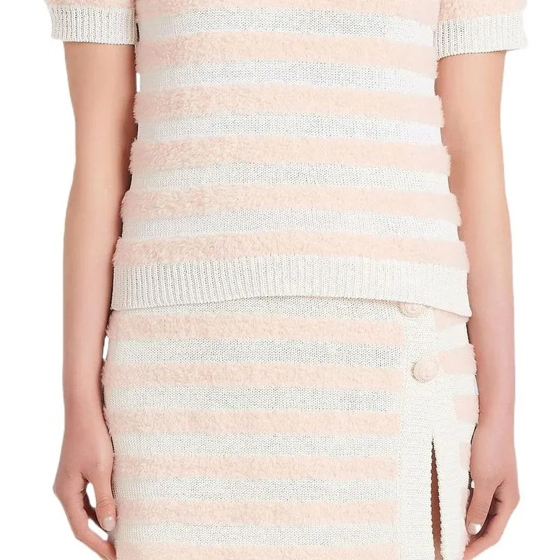 BALMAIN T Shirts Women's White-5