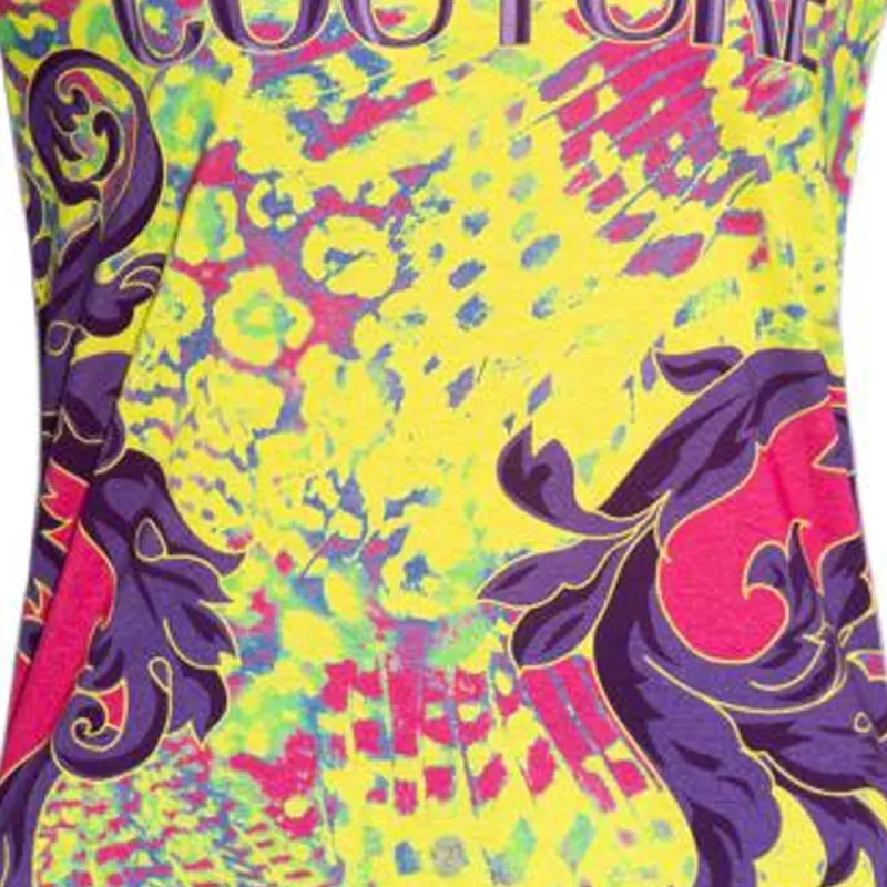 VERSACE JEANS COUTURE Animalier Printed Crewneck T Shirt-4