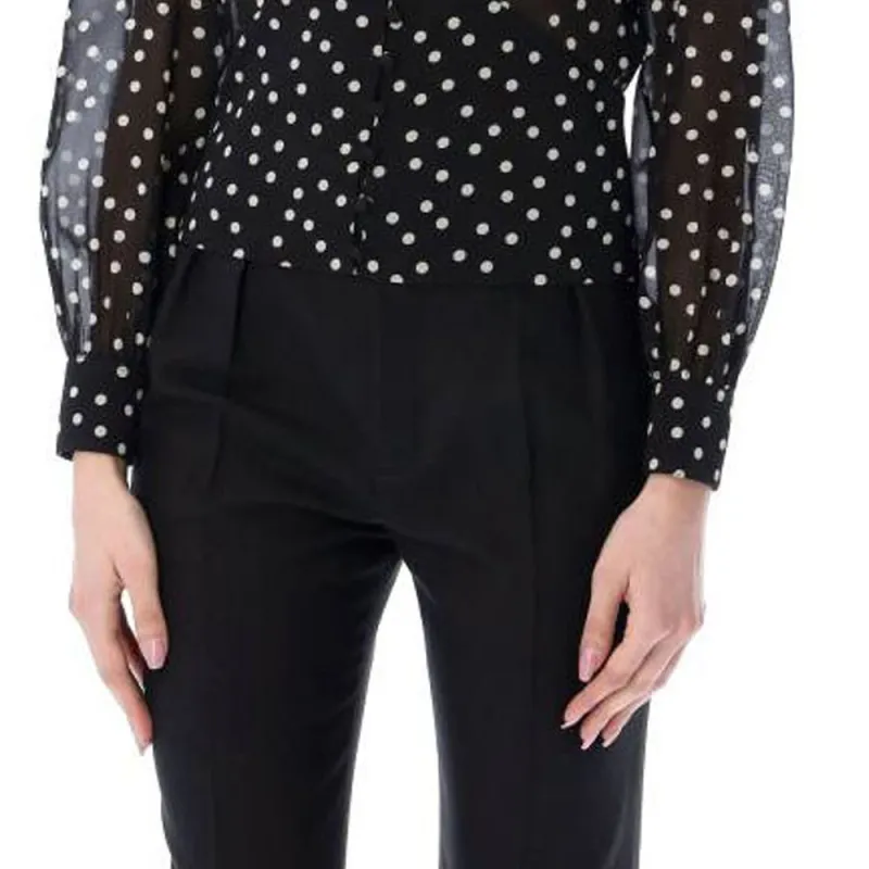 SAINT LAURENT SS22 Shirt Women's Black-4