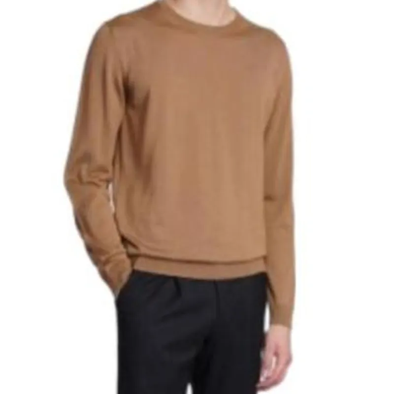 ROBERTO COLLINA Sweaters Men Khaki-3