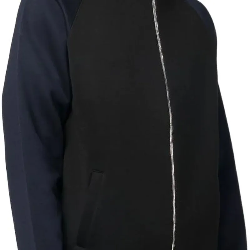 Alexander McQueen Colour block Zip up Hoodie-5